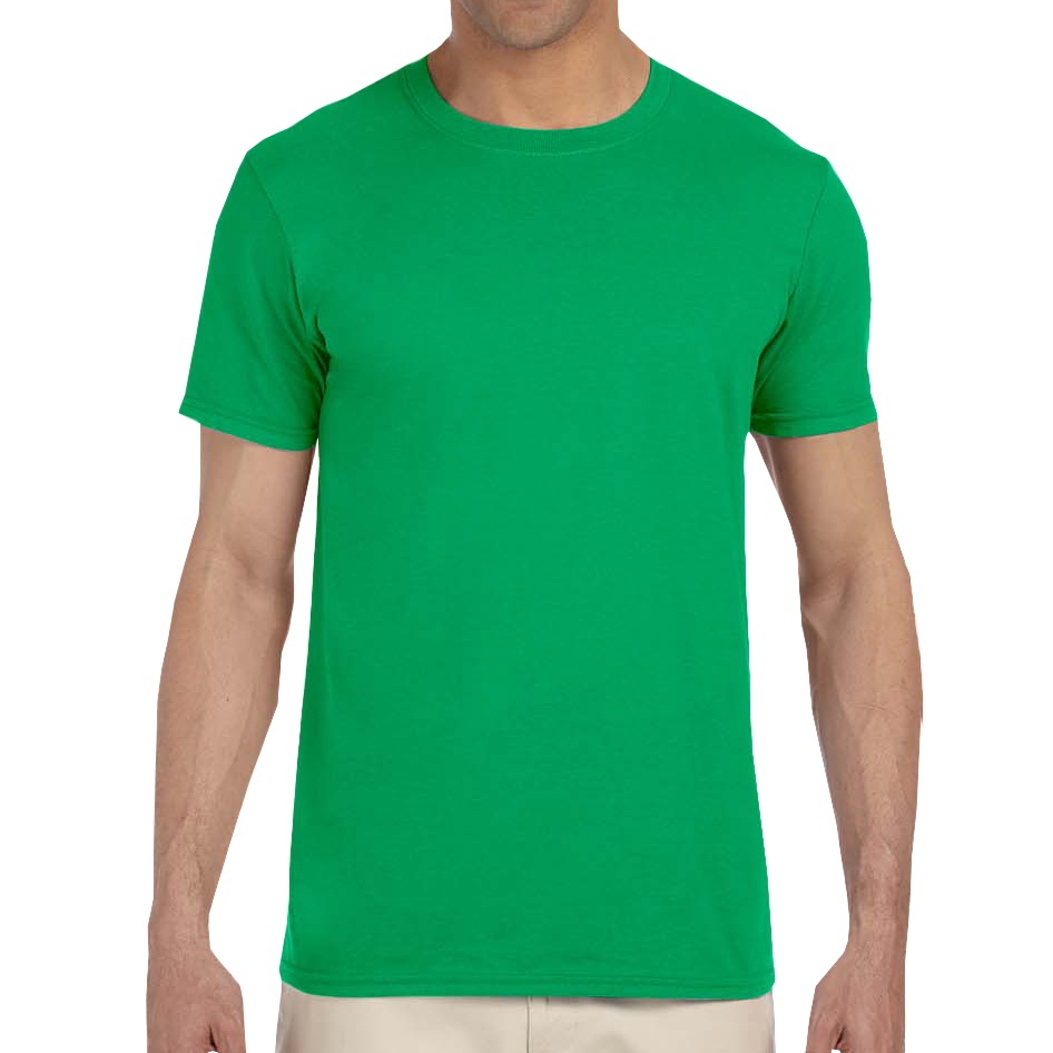 Gildan G640 Adult Softstyle T Shirt Irish green-4XL