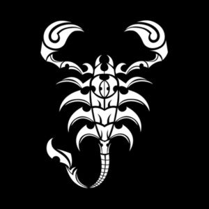 Scorpion (White)  - Unisex Premium Fleece Crew Sweatshirt Design